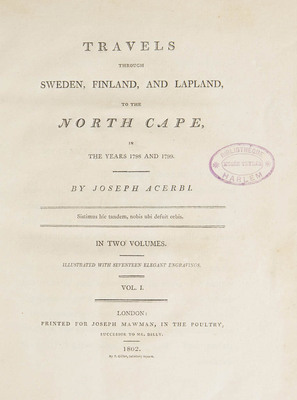 4522
          <br/>
          Travels through Sweden, Fisland and Lapland to the North Cape in the years 1798 and 1799
          <br/>
          <em></em>